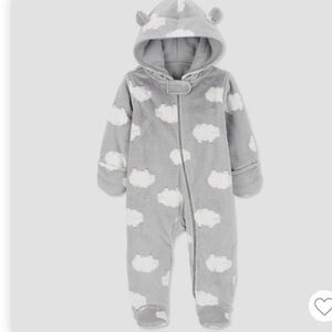 NEW Gray Sheep Pattern baby Bunting suit